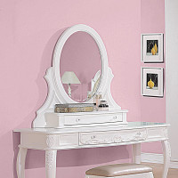 Coaster Furniture 400727 Caroline Vanity Mirror White